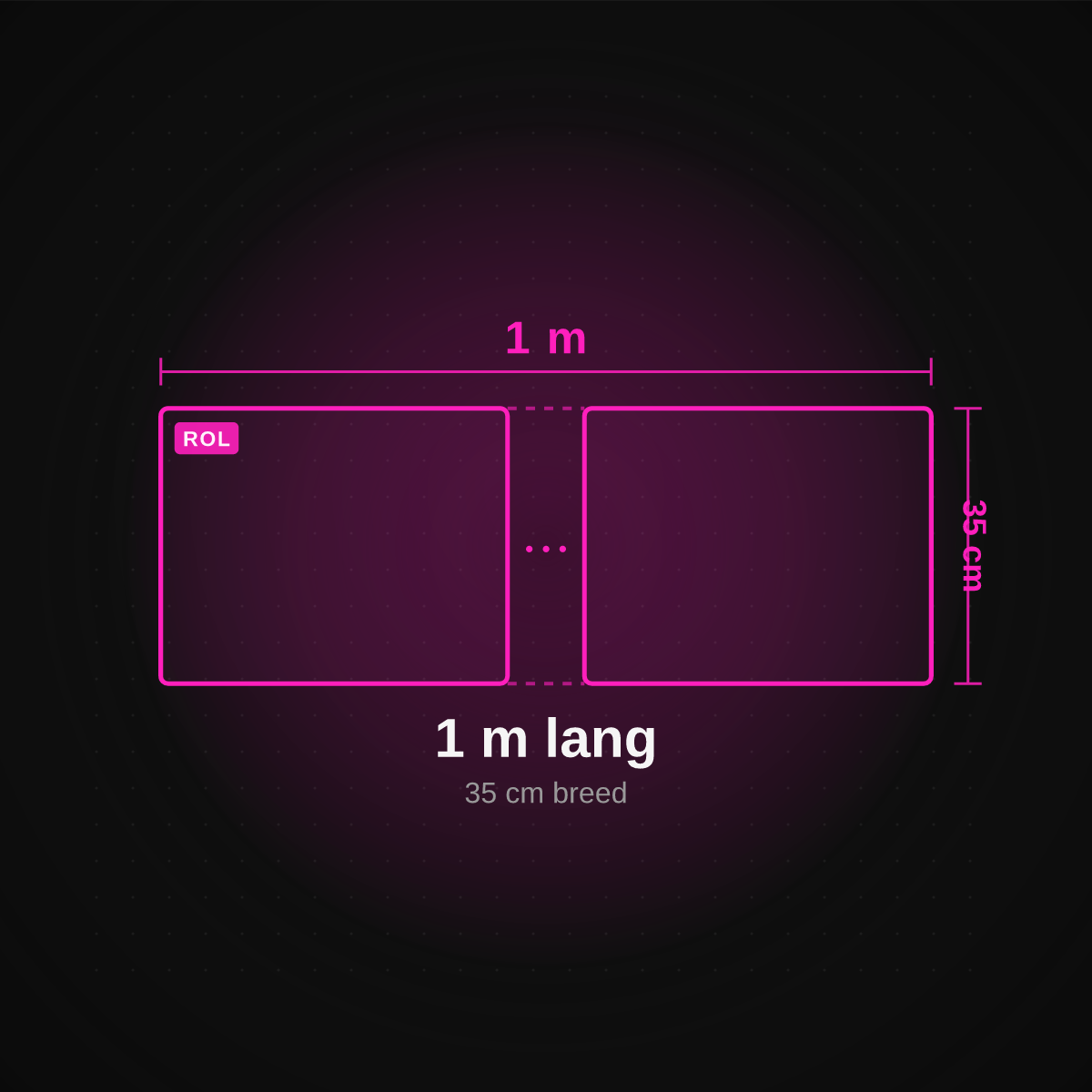 DTF gang sheet 35 cm bij 1 meter