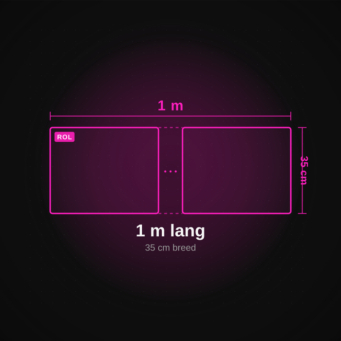 DTF gang sheet 35 cm bij 1 meter