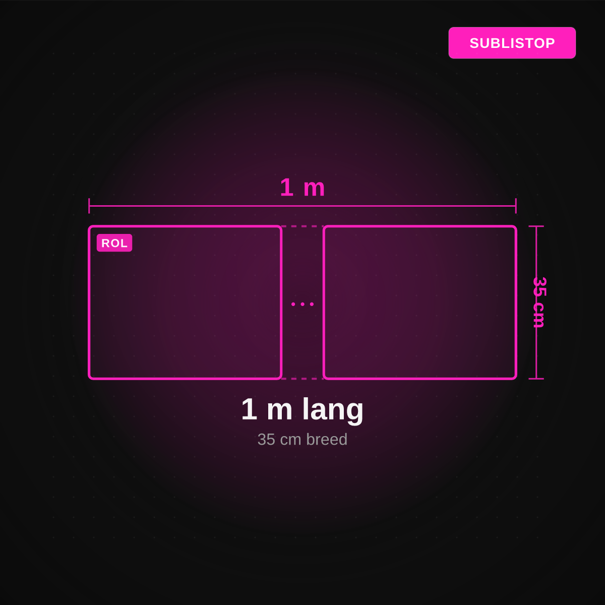 Sublistop 100 cm