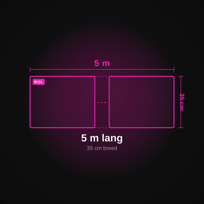 DTF gang sheet 35 cm bij 5 meter