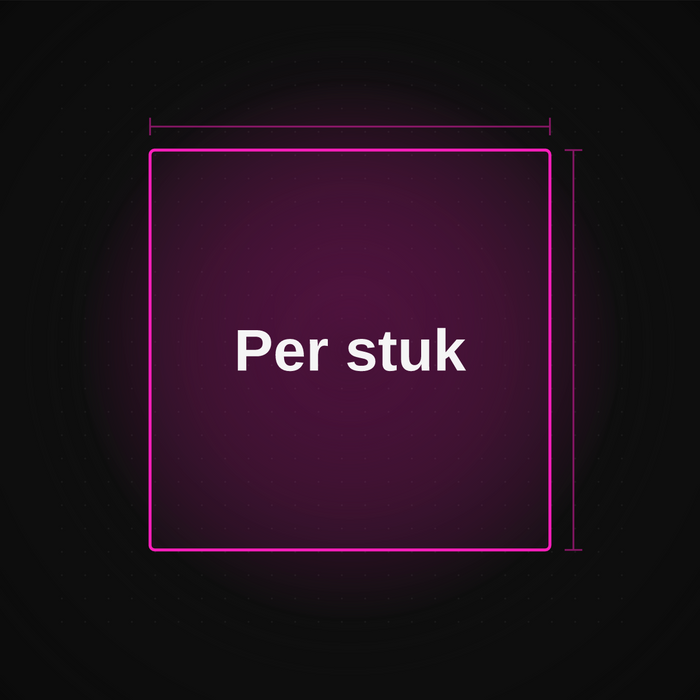 DTF transfer op maat, één print tot 35 bij 50 cm